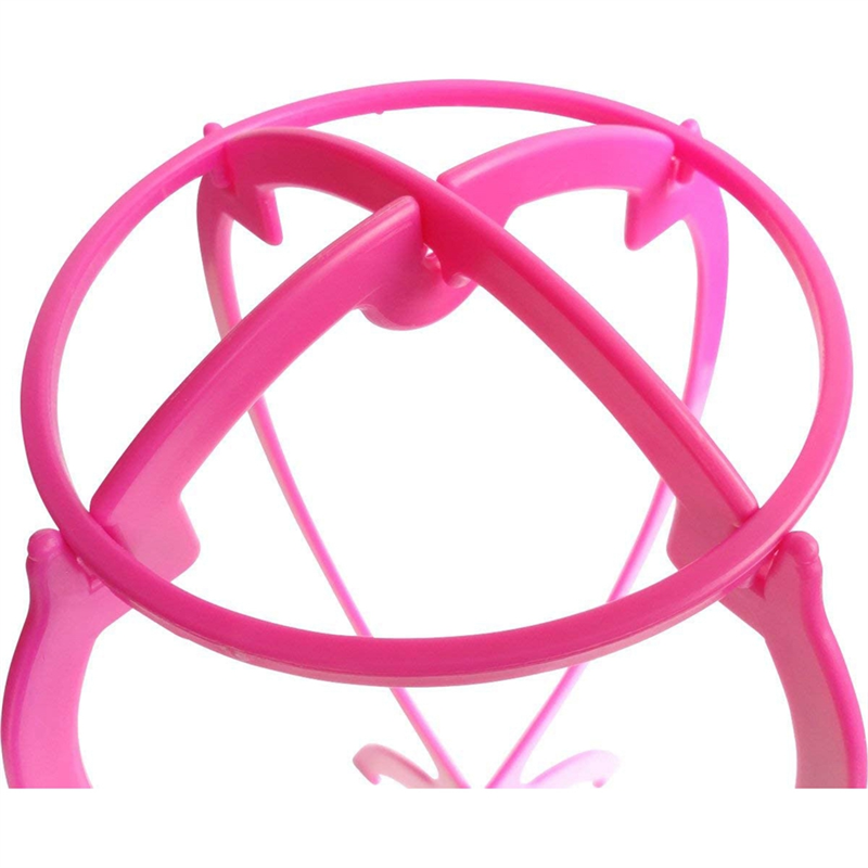 Подставка для париков, прочная искусственная подставка для выставок париков (розовый)
