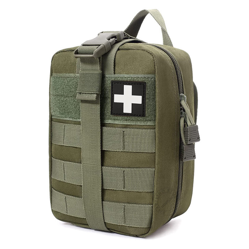 Przenośna taktyczna apteczka torba medyczna do wędrówek podróż do domu awaryjne leczenie Case narzędzia do przetrwania wojskowa kieszonka EDC