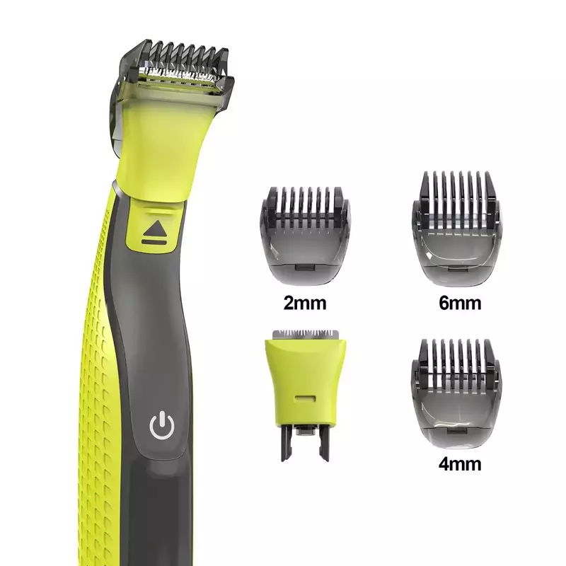 Сменные головки для бритвы, расческа для стрижки бороды, подходит для Philips One Blade QP2630/QP2520/QP2834/QP6531/QP6520/QP6510