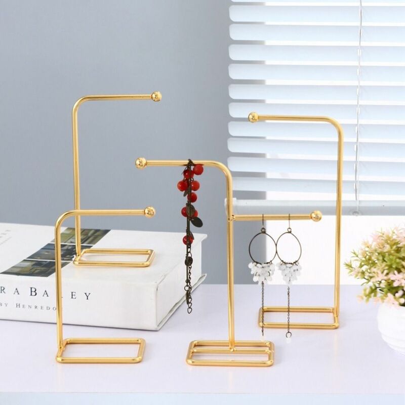 Earring Rack Girls Organizer Fashion Accessories Jewelry Display Transparent Earring Hanger Jewelry Display Stand