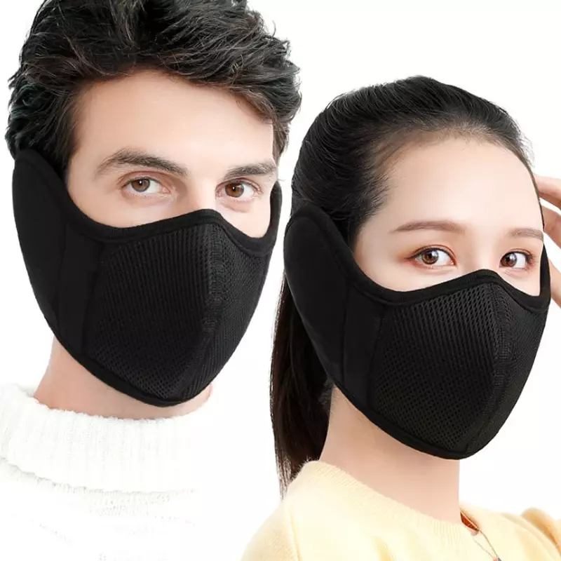 男性と女性のための冬のフェイスマスク,防風,厚く,暖かい,耳のカバー,男の子と女の子のための,新しいコレクション