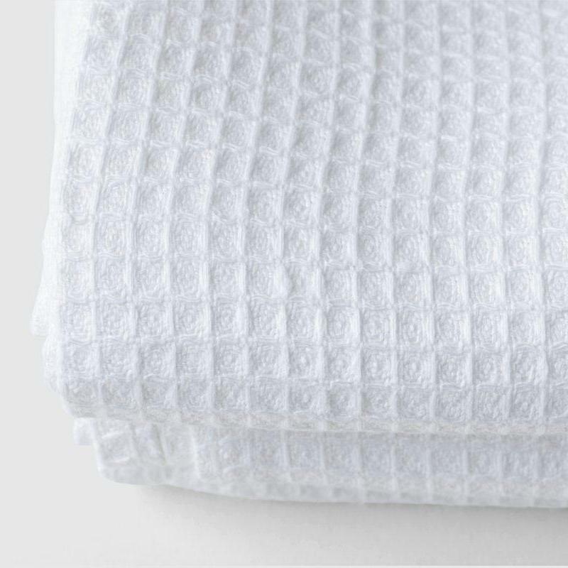 DHL-Serviettes de visage blanches vierges en polyester, serviette de thé et de salive bricolage, sublimation, 50 pièces