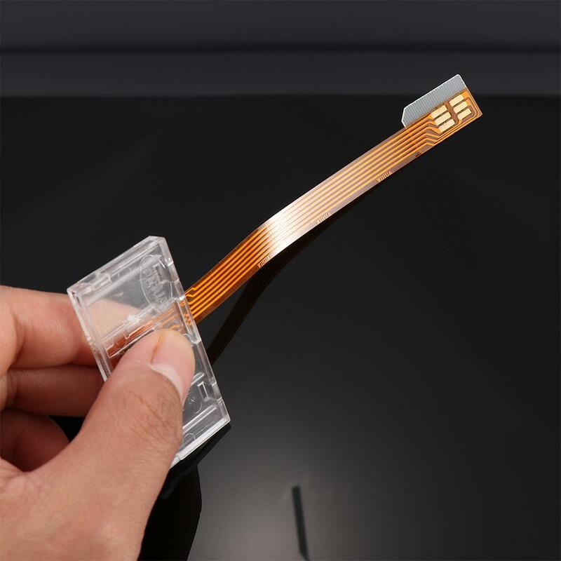 Transparent Universal for Mobile Phones Sim Card SIM Card Open Device SIM Card Adapter Converter Big To Small