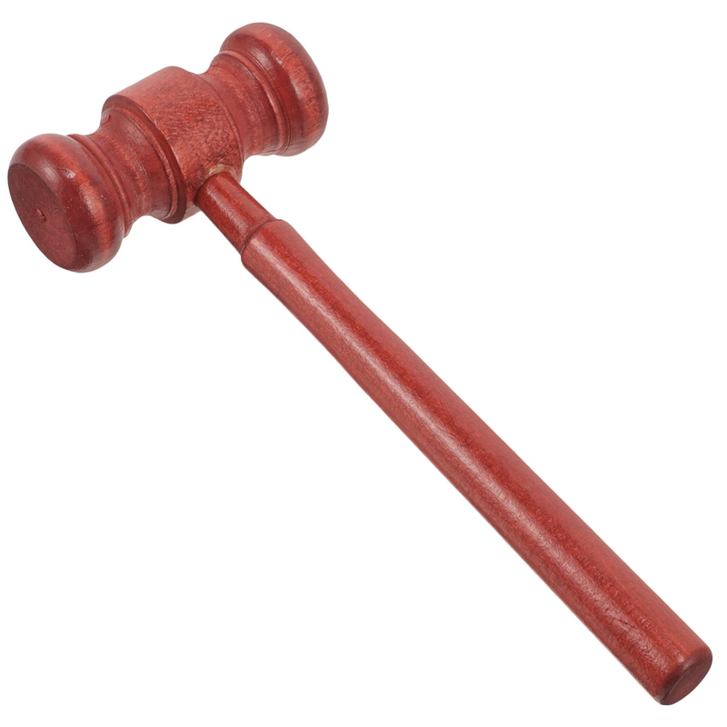 판사 망치 샷 판사의 법정 나무 베벨 의류, 작은 어린이 장난감 노크 어린이 장난감