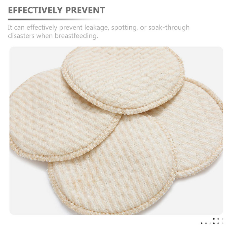 Coussinets d'allaitement lavables avec coussin réutilisable pour femme, coton, anti-galactorrhée, 12 pièces