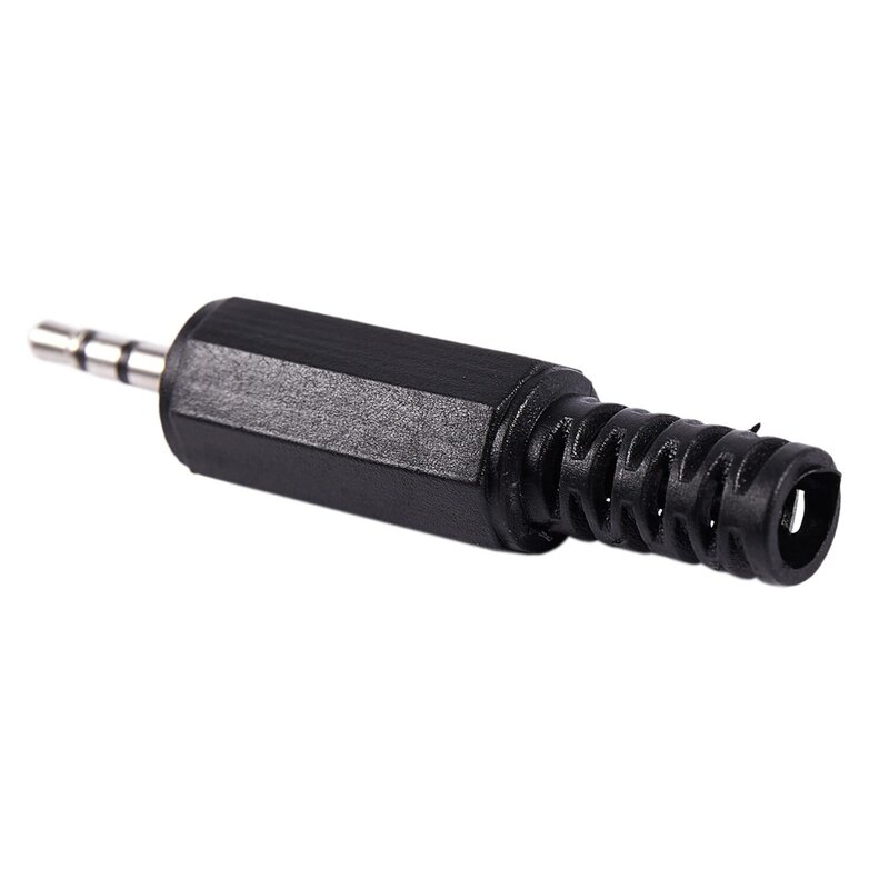 6pcs 2.5mm Stereo Male Plug Jack DIY Solder Headphones Audio Connector