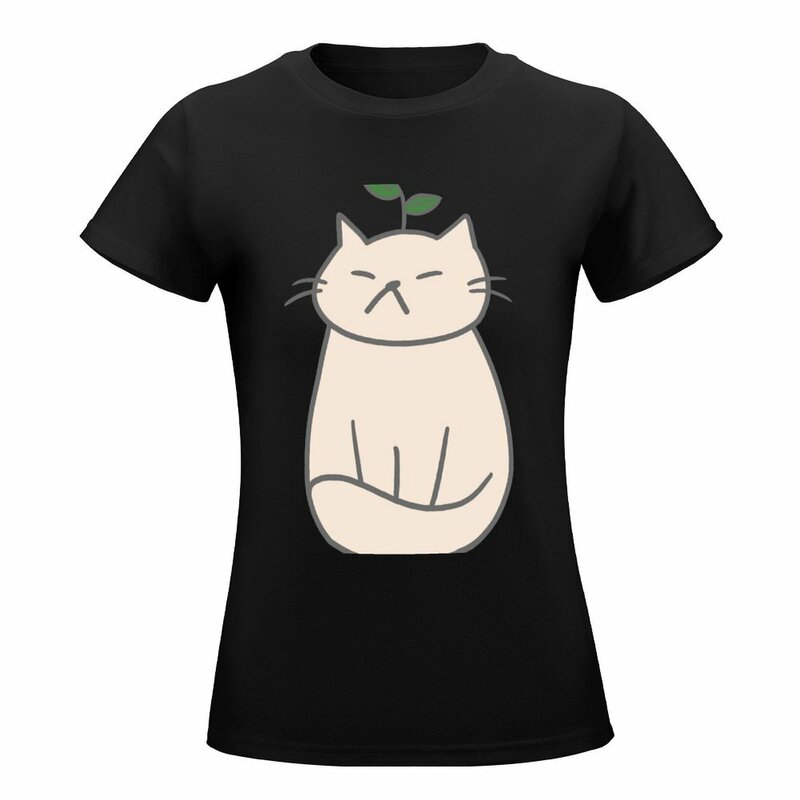 Plant Cat T-Shirt letnie ubrania letnie topy odzież damska koszule koszulki z nadrukami markowe ubrania damskie luksusowe