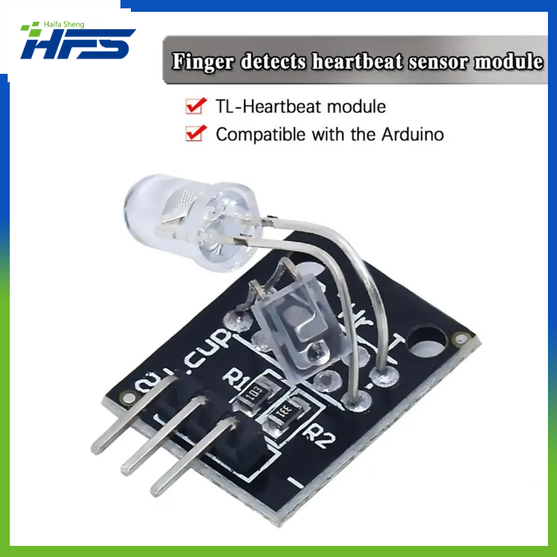 KY-039 5V Sensor detak jantung, modul detektor Senser dengan jari UNTUK Arduino