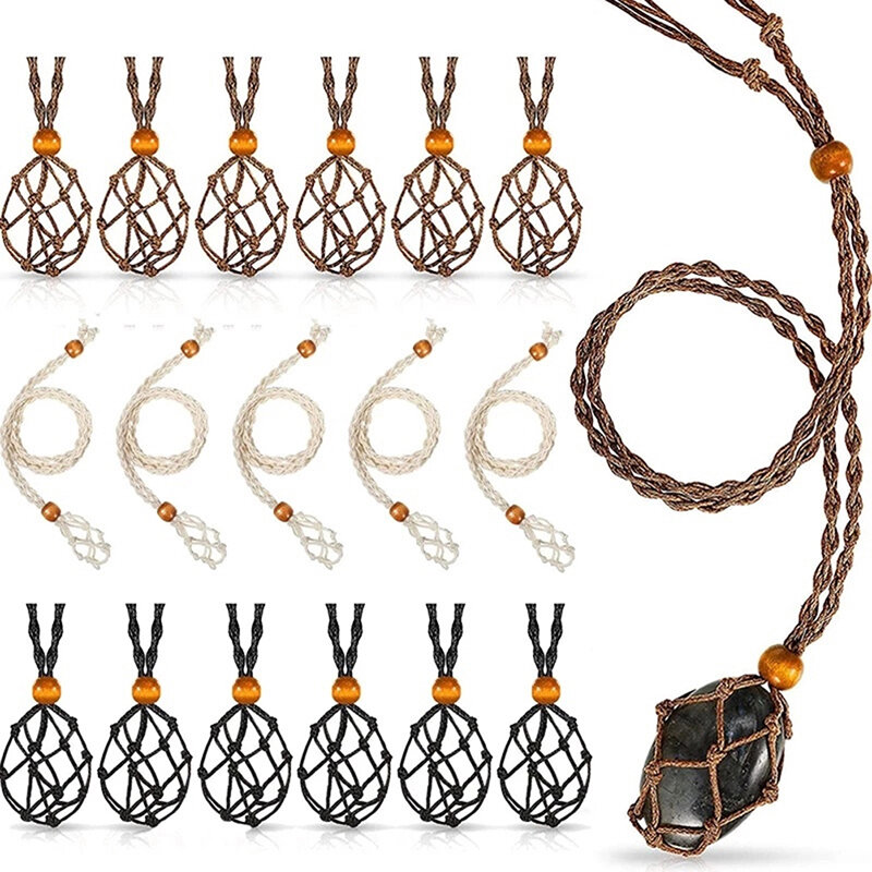 Ожерелье «сделай сам» с регулируемой длиной, шнур, пустая основа, ожерелье «сделай сам» с натуральным кварцевым кристаллом