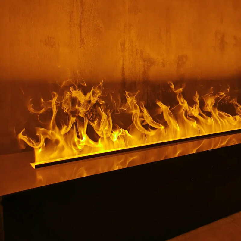 暖炉付き3D電気蒸気暖炉,LED炎,装飾,カラフル,水