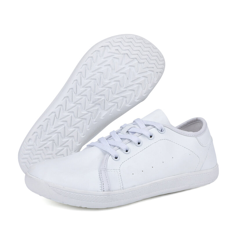 Artificial PU Shoes for Men and Women, Small White Shoes, Outdoor, Casual, Campus, Fashion, New, 2024