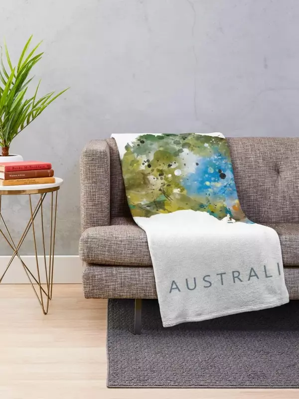 Australia Throw Blanket Soft Plaid Designers Blankets