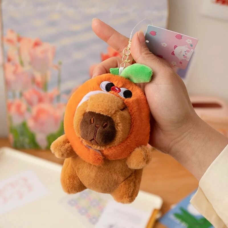 Mochila de tortuga de 12cm, juguete de peluche bonito, colgante, regalo de cumpleaños para niña, juguetes para niños