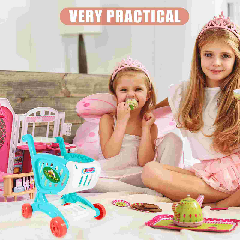 Детские игрушки для малышей, имитация детских игрушек для малышей, имитация супермаркета для хранения кукол