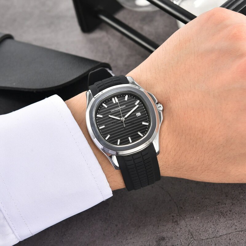 Luxus Mann Armbanduhr wasserdicht leuchtende Datum Leder Herren uhren Sport Quadrat Herren Uhr lässig Quarz Herren uhren