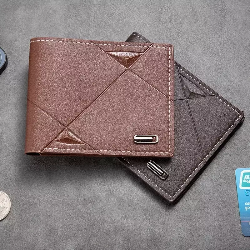 Münz brieftasche multifunktion ale Business Casual Herren brieftasche große Kapazität Mode wasserdichte Karten tasche