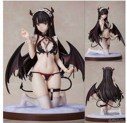 Sexy Charme Skytube Taya Figura Anime, AIKO Diabo Maid Action Figure Brinquedos, Presente de Natal com Caixa, 17cm