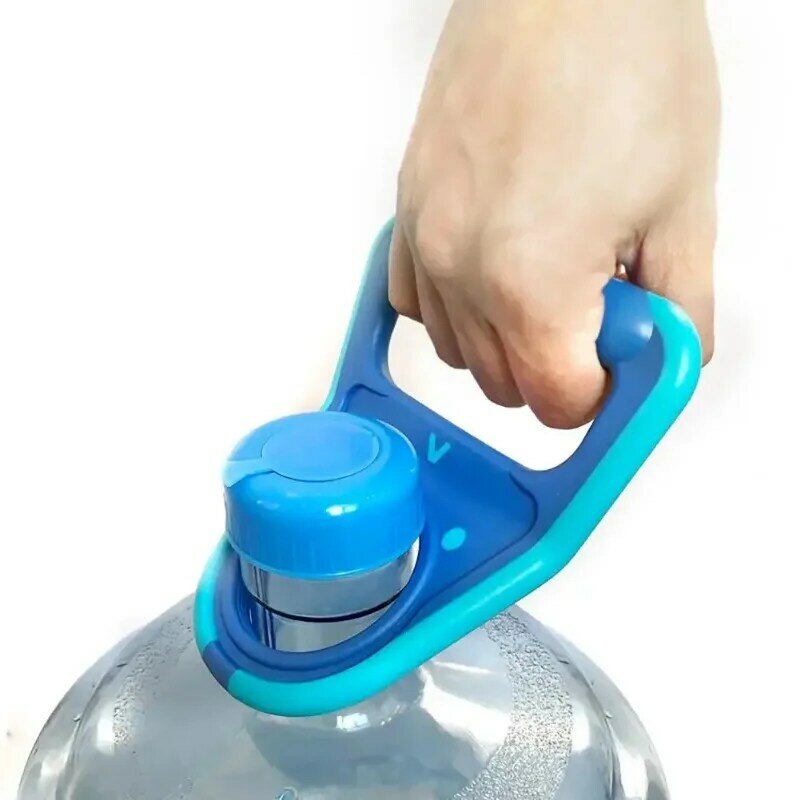 Gorąca sprzedaż uchwyt do butli plastikowy podnośnik woda butelkowana wielokrotnego użytku oszczędzający 5 galonów woda butelkowana obsługi Super nośnych