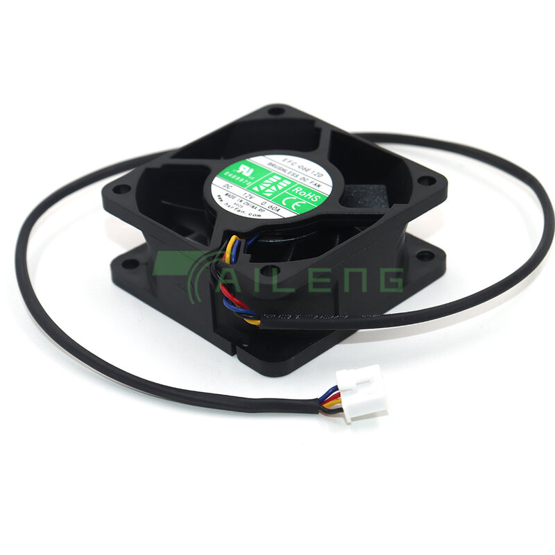 New original EFC-06E12D 4pin PMW 12V 0.60A 6cm 60*25mm 4wires UPS power supply chassis fan
