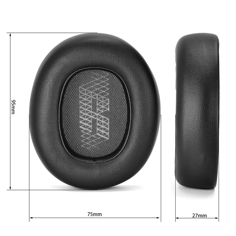 Replacement Earpads Ear Cushion Pads For JBL Lifestyle E65BTNC Live 650BTNC Tune 660BTNC Duet NC Noise-Cancelling Headphones