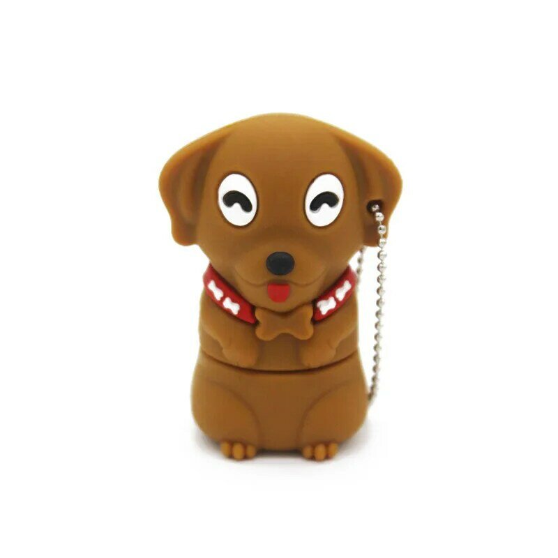 Serie di regali per cani da compagnia chiavetta USB 2.0 con portachiavi Pen Drive capacità reale 64GB/32GB/16GB/8GB/4G per bambini U Disk