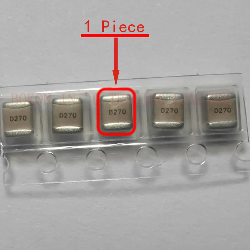 27pF 500V mikrofalówka RF kondensatory ceramiczne 1111 rozmiar wysoki Q niski ESR ESL hałas a270J D270 porcelana P90 wielowarstwowe kondensatory