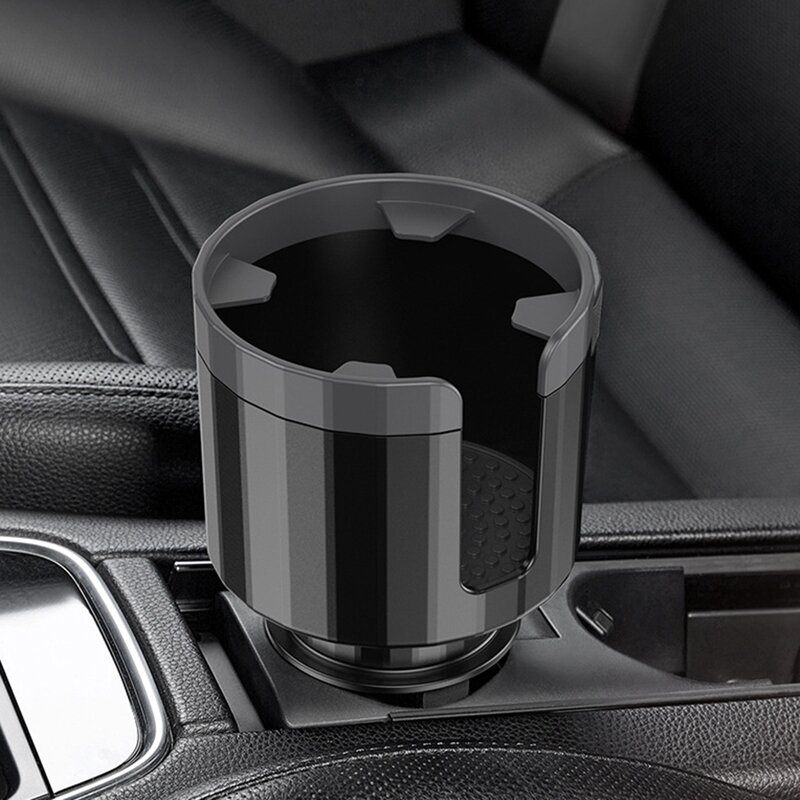1 Piece Cup Holder Expander Upgraded Extender Cup Holder With Offset Option For Car