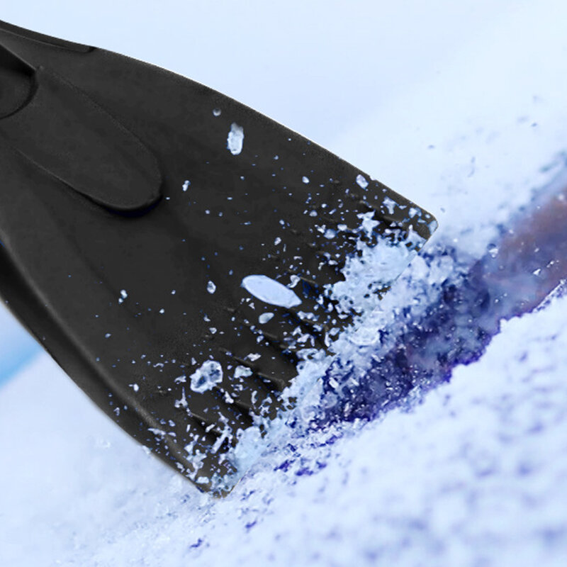 Winter Multifunctionele Siliconen Ijskrabber Draagbare Arbeidsbesparende Antislip Handvat Voorruit Sneeuw Schop Universele Auto Accessoires