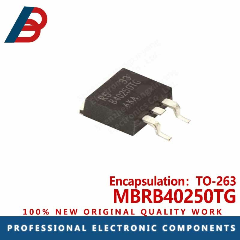 MBRB40250TG 실크 스크린 B40250TG 패치 TO-263 250V40A 쇼트키 다이오드 칩, 10 개