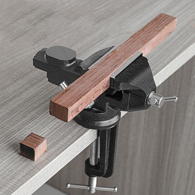 Abrazadera de tornillo de banco Universal, herramienta de carpintería multifunción de Metal completo, para mesa, bricolaje, 1 piezas