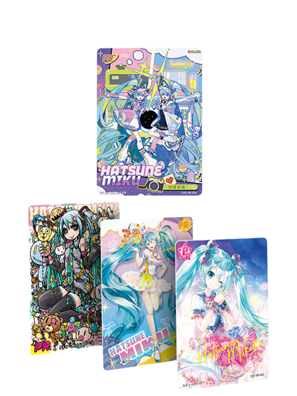 KAyou-Hatsune Miku Cartas Colecionáveis, Cartas Anime Japonês, Jogos de Música, Periféricos, Livro, Presentes de Aniversário