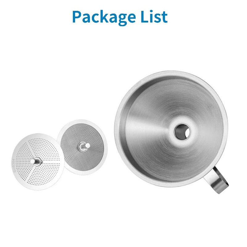COMGROW Metal UV Resin Filter Funnel 304 Stainless Steel SLA 3D Printer Photocuring Funnel For SLA/DLP/LCD 3D Printer Accessorie