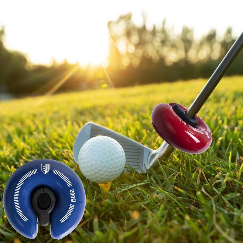 Golf Swing Gewicht Ring Golf Club Warming-Up Swing Donut Niet Gemakkelijk Te Vallen Training Hulp Gewichten Aluminium Legering Voor Golfliefhebbers