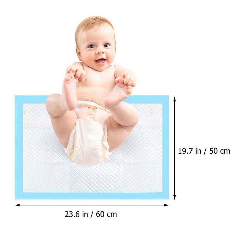 20 шт., водонепроницаемые подгузники для новорожденных