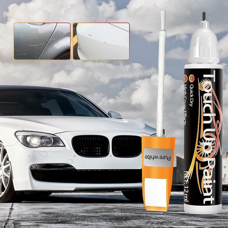Car Paint Scratch Repair Pen Vehicle Touch-Up Supplies Two-in-one Design 12ml For Various Deep Scratches Quick Remover Marker