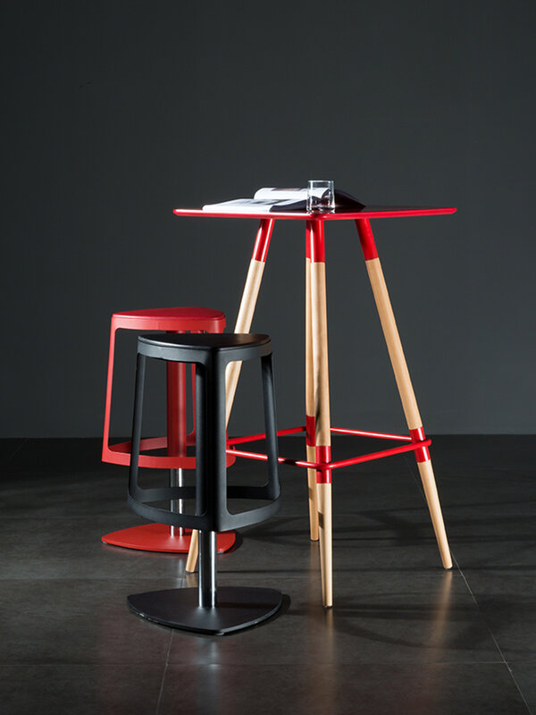Стулья для столовой, барные стулья, мебель, подъемное вращающееся барное сиденье, современный треугольный высокий стул, металлические стулья для кухни