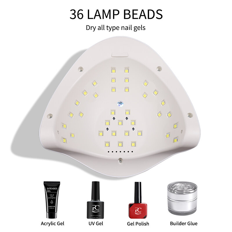 Lampada per asciugare le unghie per unghie smalto Gel a luce UV cabina per Manicure lampade a Led asciugatrice per unghie attrezzatura professionale