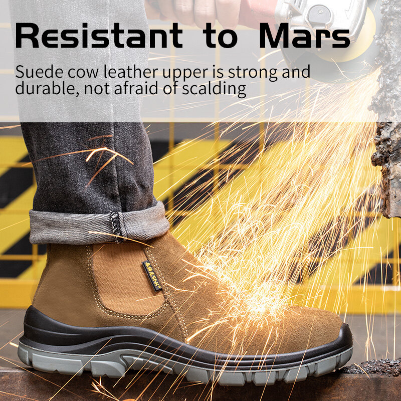 Sicherheits schuhe Männer Arbeits schuhe leichte weiche Stahl zehen Turnschuhe versand kostenfrei industrieller Schutz für die Füße