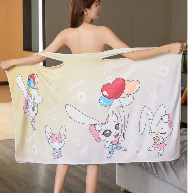 Microfibra macio toalha de banho moda feminina sexy wearable secagem rápida magia banho praia lavagem roupas praia vestidos toalha de praia 4
