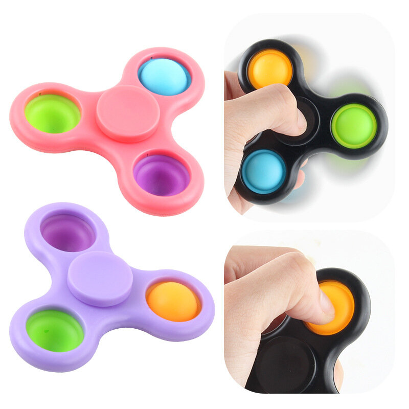 Новые игрушки-Спиннеры, разноцветные Спиннеры для снятия стресса, декомпрессионная игрушка для взрослых, подарки для мальчиков и девочек