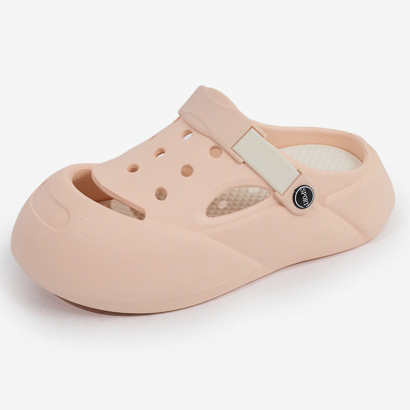 Sandal taman lucu sepatu untuk wanita pakaian luar musim panas sandal pantai baru sol tebal kasual sandal Anti selip