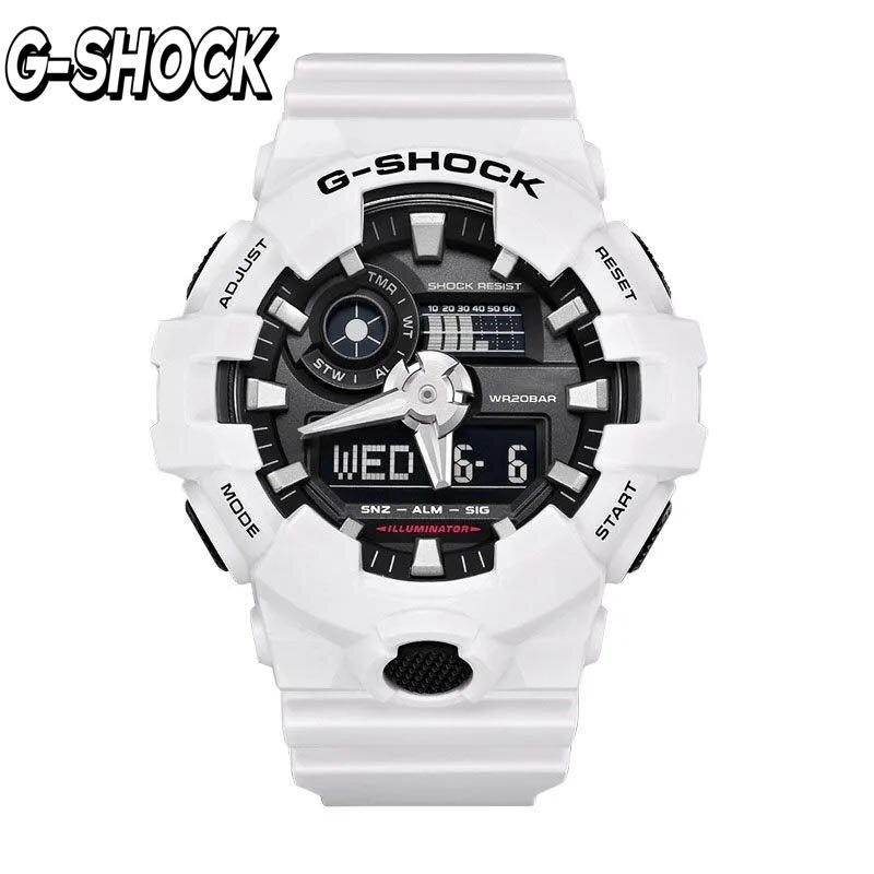 G-SHOCK Watch New CA-700 Series Metal Case Fashion Waterproof Watch Men's Gift Luxury Brand Men Watch Multi-function Stopwatch.