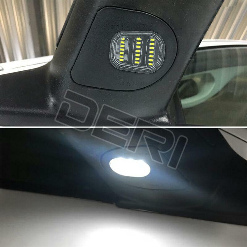 أضواء مرآة الرؤية الخلفية LED للسيارة ، مصباح علامة الجانب لدودج رام 1500 ، 2500 ، 3500 ، 4500 ، 5500 ، 2011-2018 ، 68302825AA ، 68302824AA