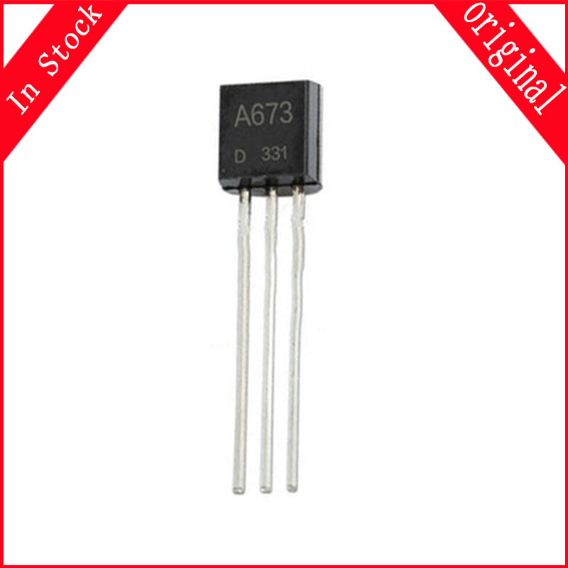 10pcs/lot 2SA673 TO-92 2SA673A A673 TO92 In Stock