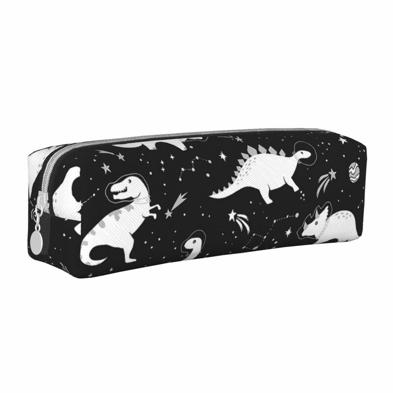 Cute Space Dinosaurs Pencil Cases New Pen Holder Bag for Student Large Storage School Supplies Cosmetic Pencilcases