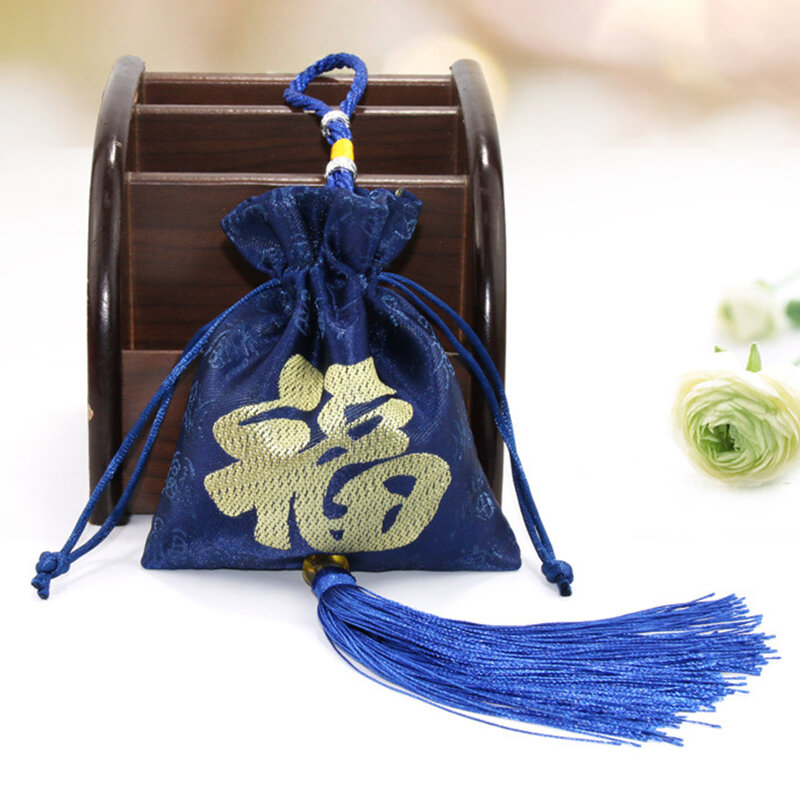 Tas tali serut hadiah tas multi-warna parfum tas kantong dekorasi rumah tangga kemasan perhiasan kantong aplikasi lebar