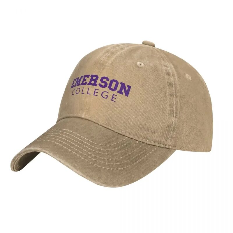 Emerson topi koboi kuliah wanita, topi pantai modis untuk pria