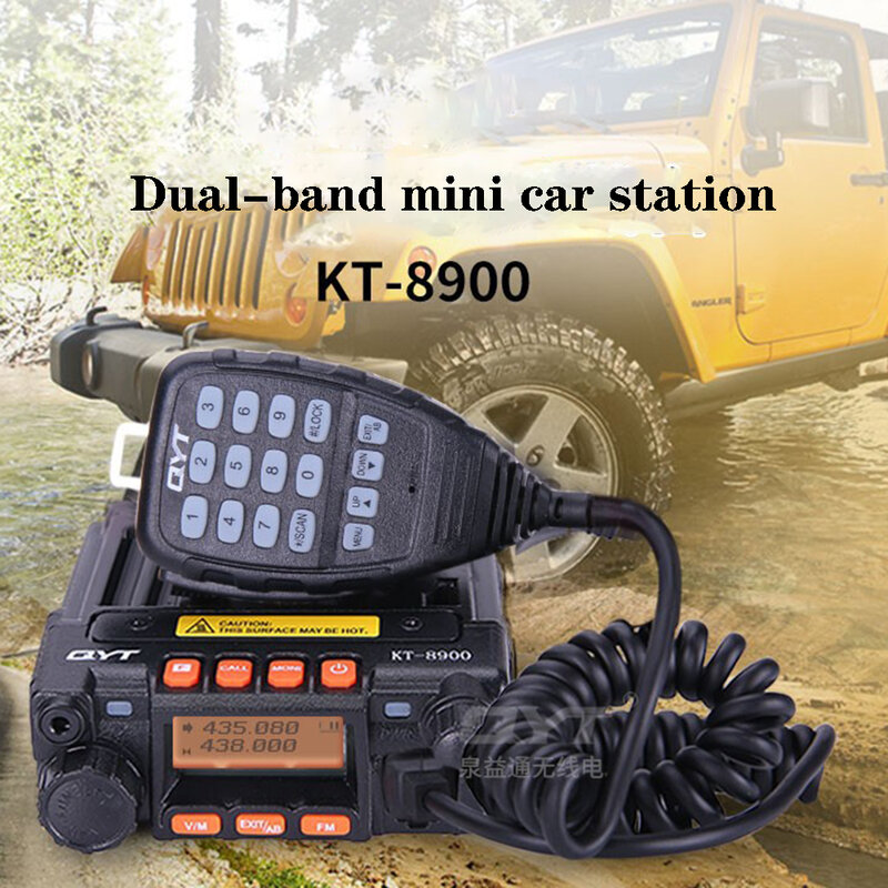 KT-8900 estação de carro UV dual-band carro interfone cross-country road trip 25W mini rádio grande probabilidade ao ar livre profissional