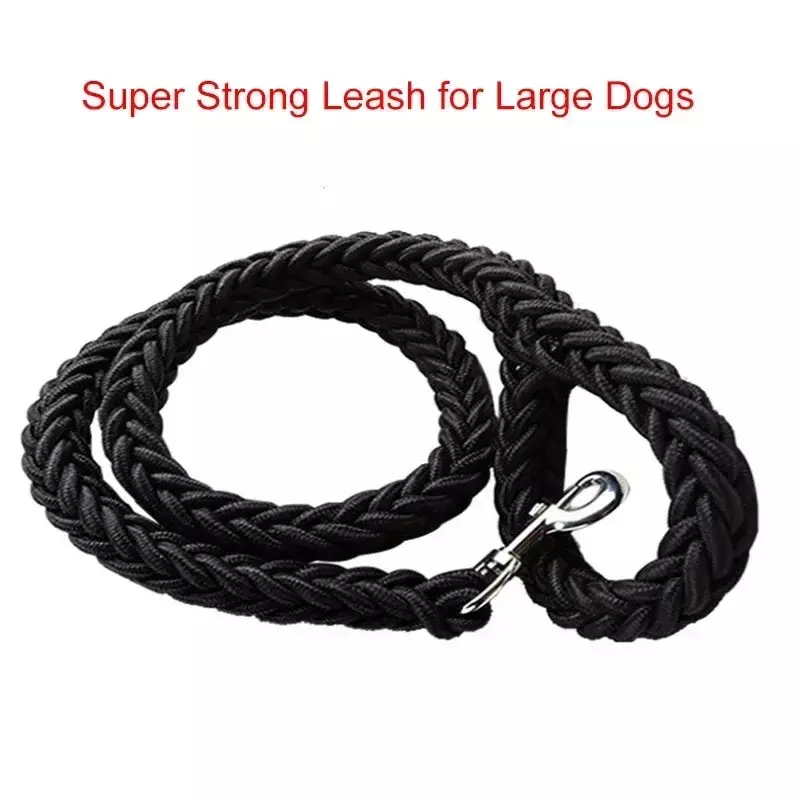 Szelki nylonowe dla psa smycz dla średnich duże psy prowadzi szkolenie dla zwierząt bieganie bezpieczeństwo wspinaczka górska smycze dla psów liny dostaw