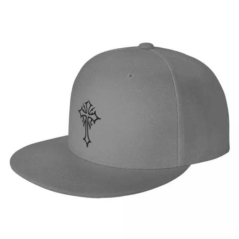 Moda Unisex krzyż tatuaż czapka z daszkiem dla dorosłych spersonalizowane tatuaże regulowane czapka hip-hopowa dla mężczyzn sport